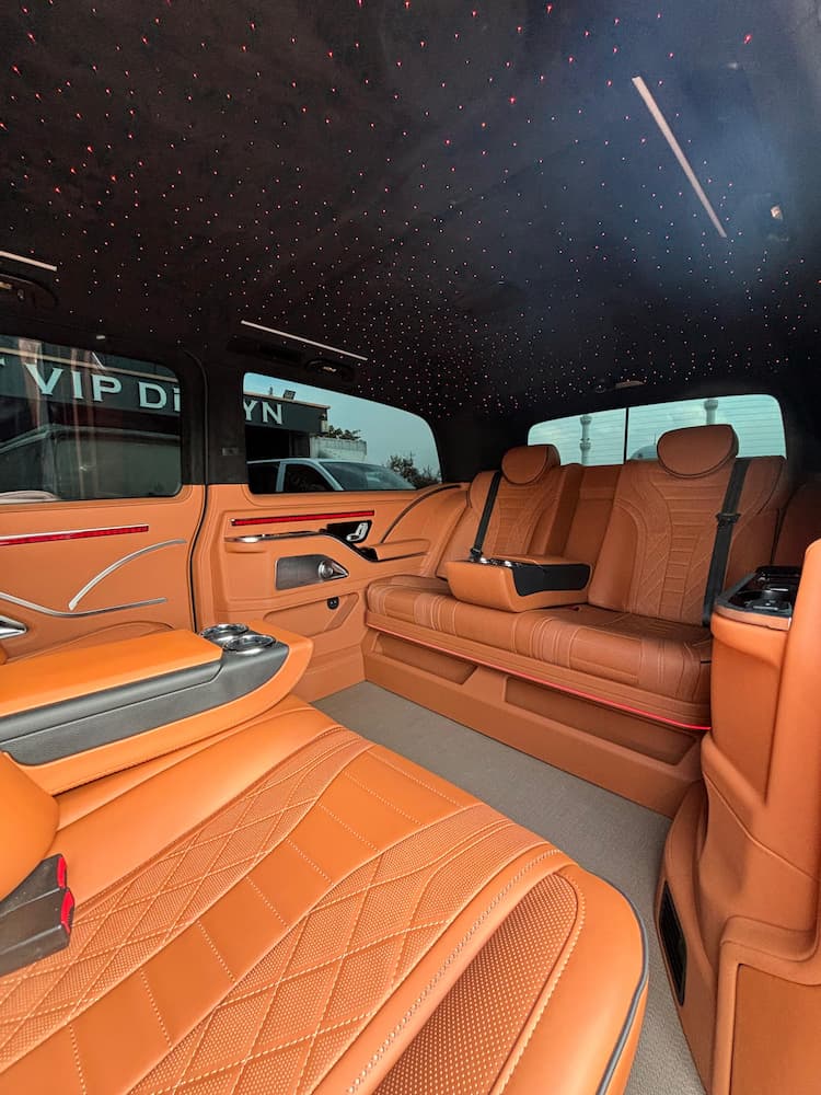 Mercedes Vito VIP dış görünüm ve duruş