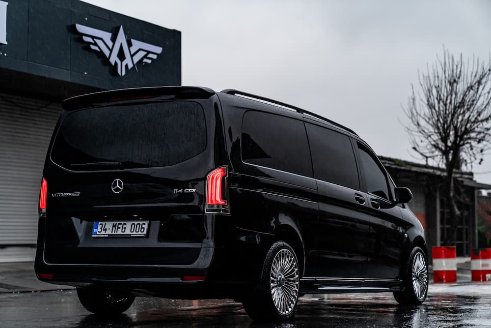 Mercedes Vito VIP kabin görünümü