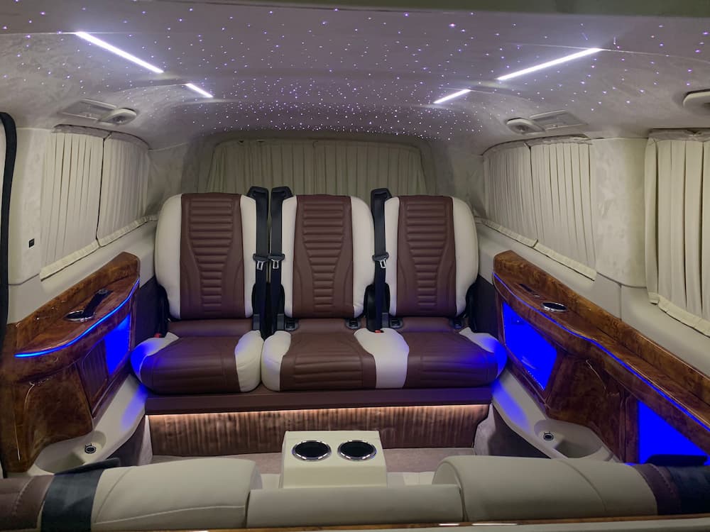 Mercedes Vito VIP koltuk montajı
